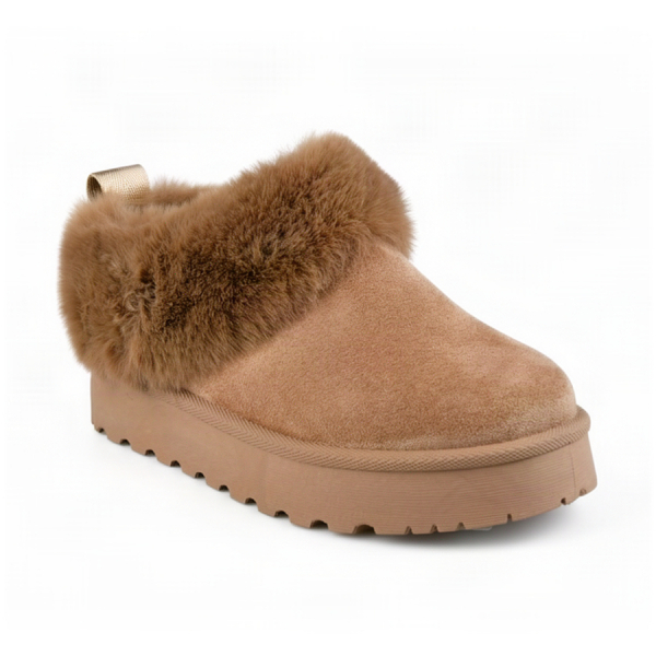 lady's boots textiles brown 0163363
