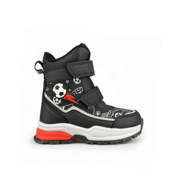 kids boots synthetic leather black 0162294