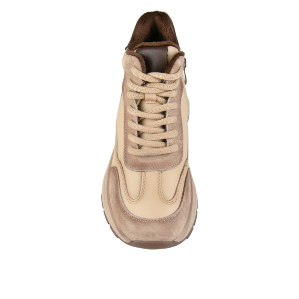 botine damă piele naturală bej 0162866