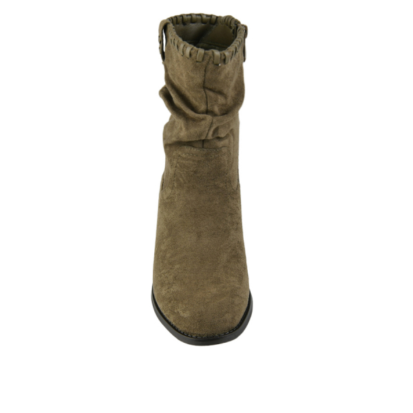 lady's boots textiles green 0162787