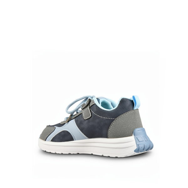 kids sneakers eco leather/textile blue 0161812