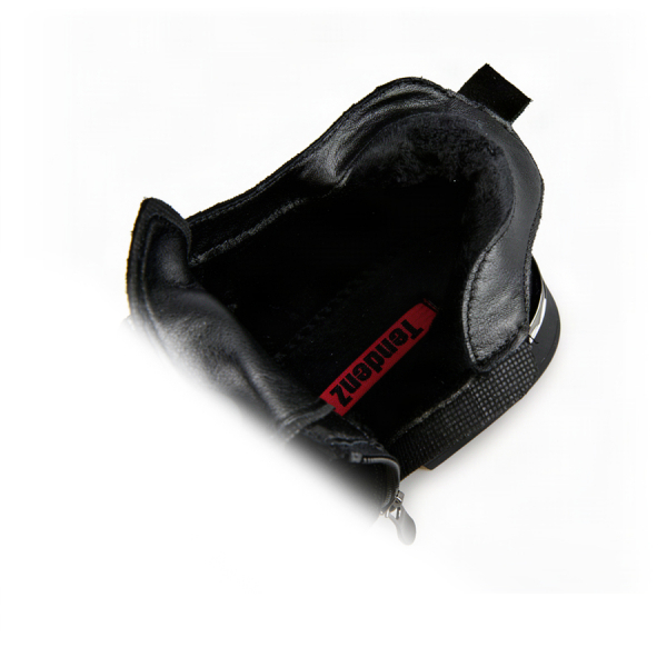 lady's boots genuin leather black 0162653