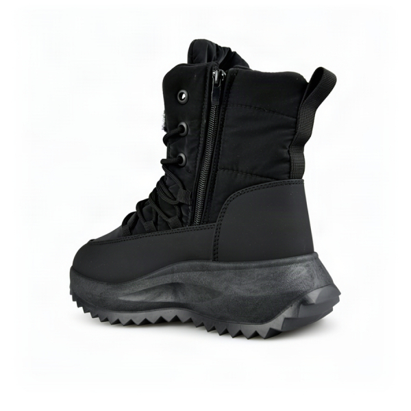 lady's apresque eco leather/textile black 0163318