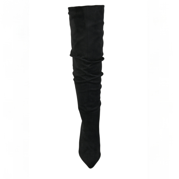 cizme damă textil negru 0162103