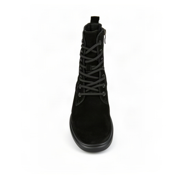 lady's boots genuin leather black 0162684