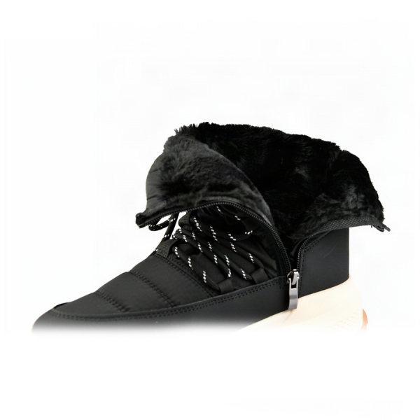botine de zăpadă damă textil negru 0164035