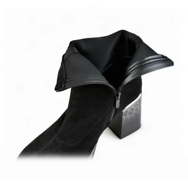 lady's boots textiles black 0162486