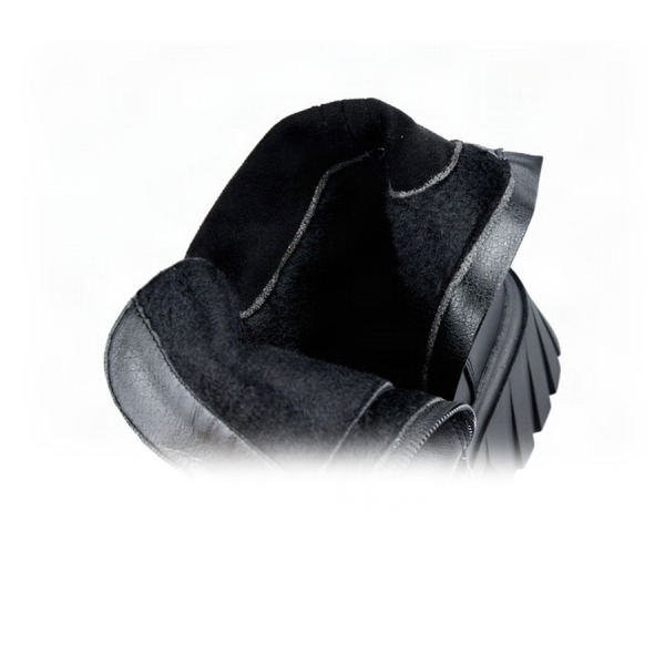 botine damă piele ecologică negru 0162527