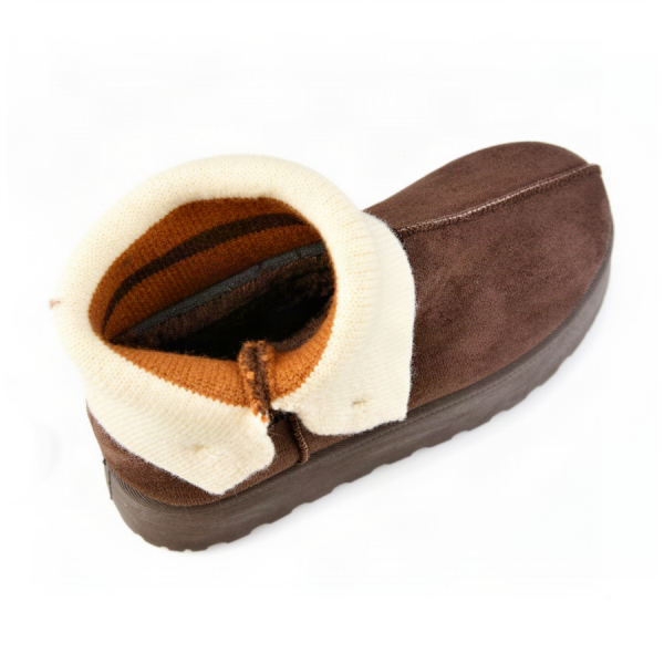 lady's boots textiles brown 0162348