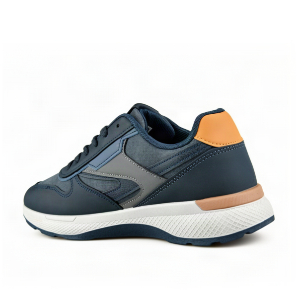 adidași bărbați piele ecologică albastru 0162612