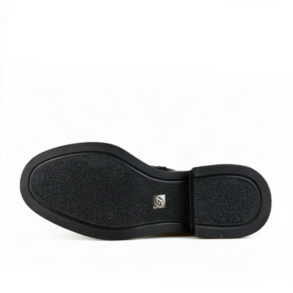 botine damă piele ecologică negru 0162915