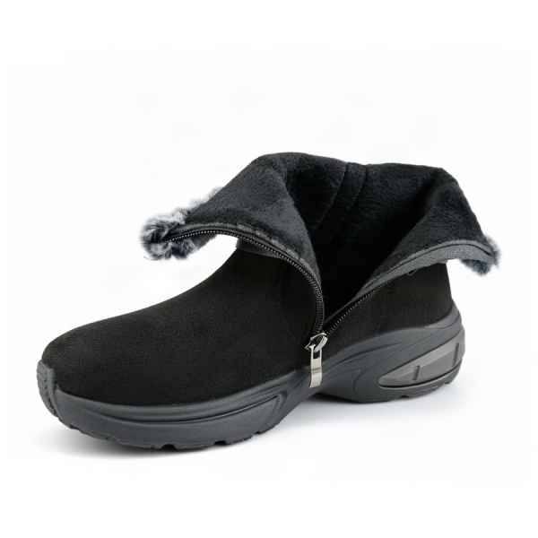 lady's boots textile/eco leather black 0162359