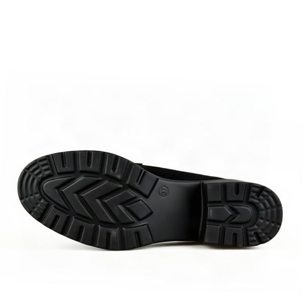 pantofi damă textil/piele ecologică negru 0162900