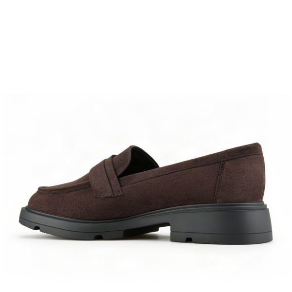 pantofi damă textil maro 0162892