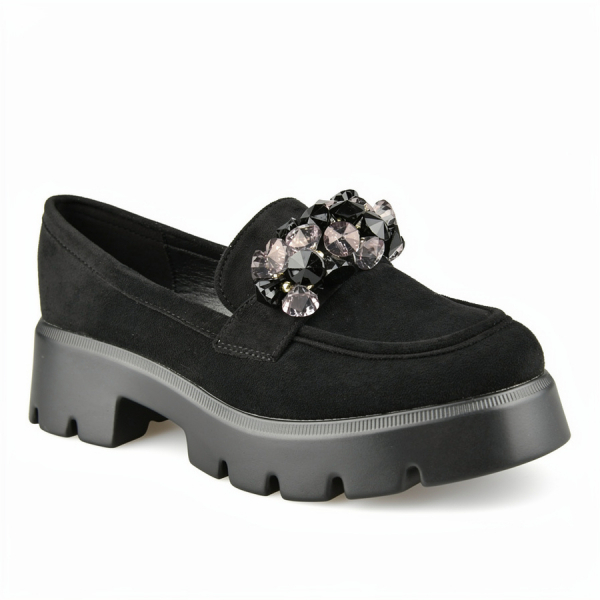 lady's shoes textiles black