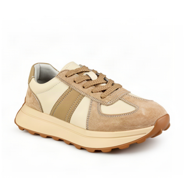 adidași damă piele naturală bej 0163193