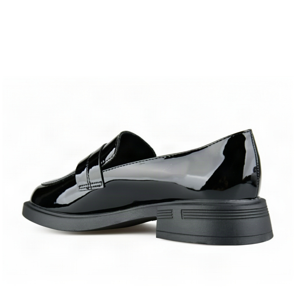 pantofi damă piele ecologică negru 0162897