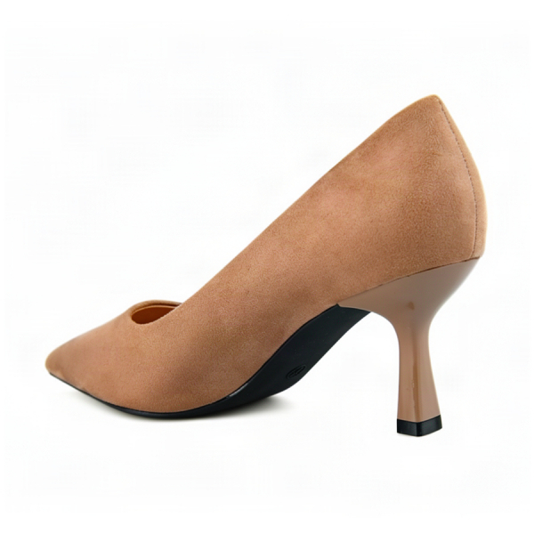 pantofi damă textil bej 0163012