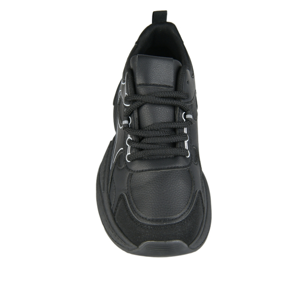 adidași damă piele ecologică negru 0163320