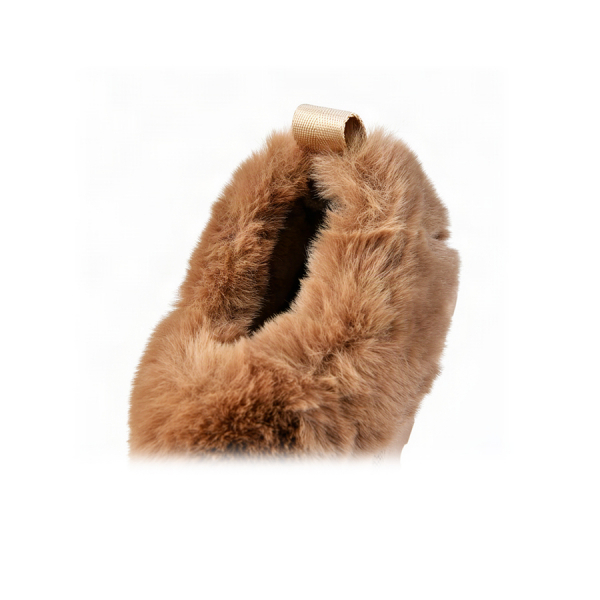 lady's boots textiles brown 0163363