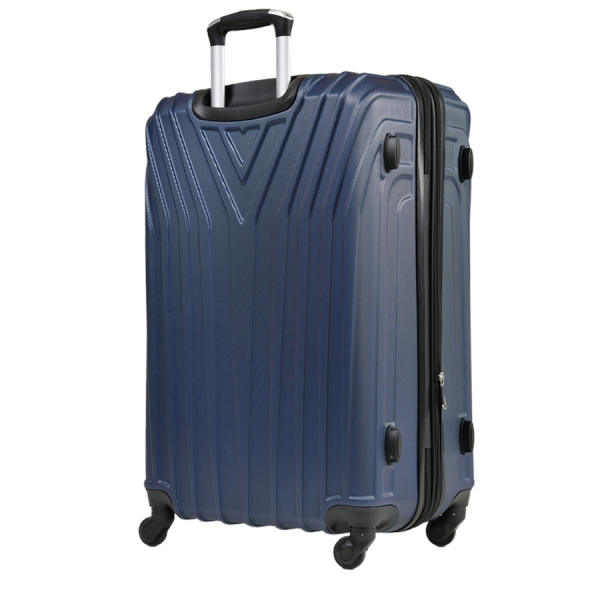 big suitcase ABS plastic tŭmno sin dark blue 0163674
