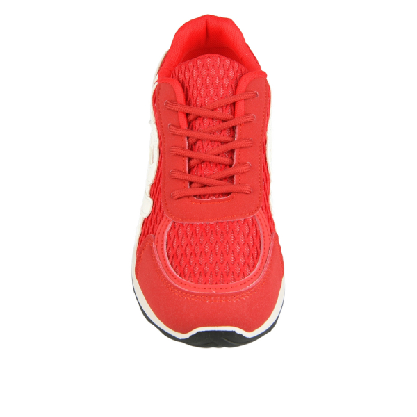 adidași damă piele ecologică/textil roșu 0161875