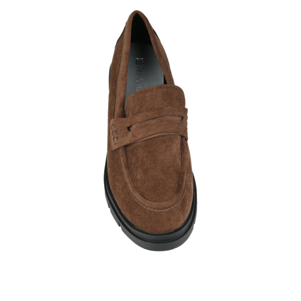 lady's shoes textiles brown 0163044