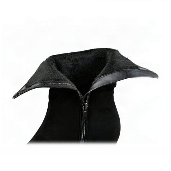 lady's boots textile black 0162982