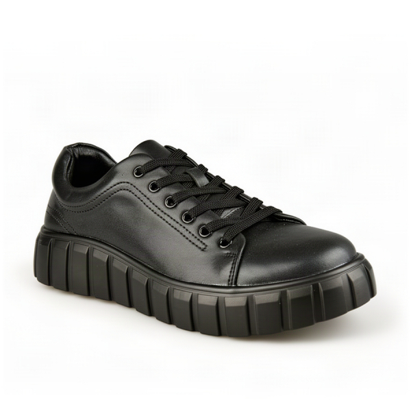 pantofi damă piele naturală negru 0163197
