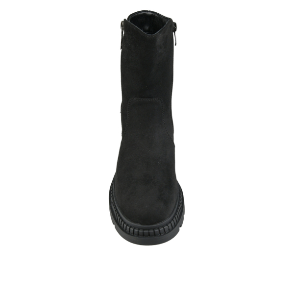 lady's boots textiles black 0162777