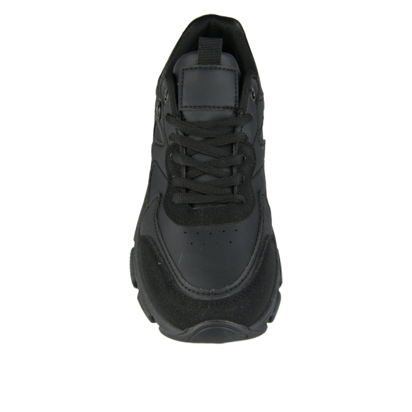 adidași damă piele ecologică negru 0162582