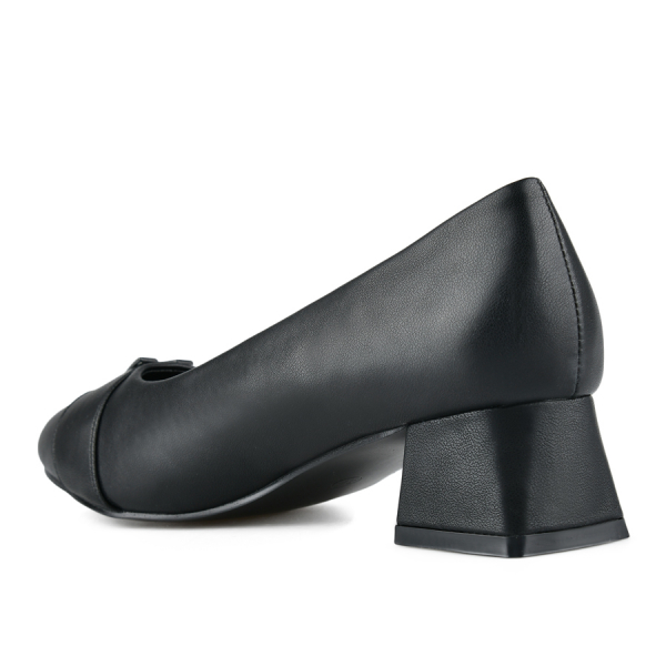 pantofi damă piele ecologică negru 0148978