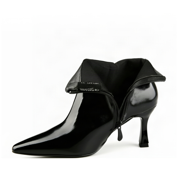 botine damă piele ecologică negru 0164206