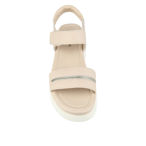sandale damă piele naturală bej 0162045