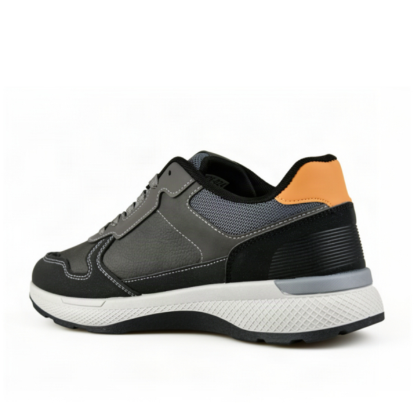 adidași bărbați piele ecologică/textil gri 0162613