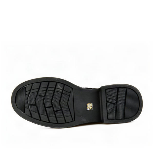 lady's boots genuin leather black 0162684