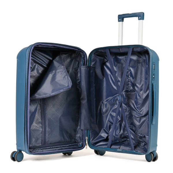 medium suitcase polypropylene tŭmno sin dark blue 0161572