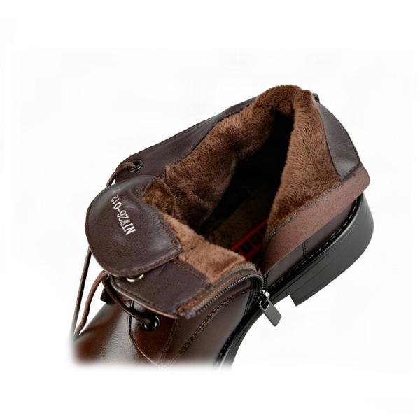 botine damă piele ecologică maro 0162917
