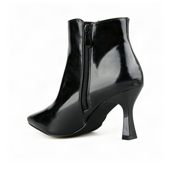 botine damă piele ecologică negru 0164206