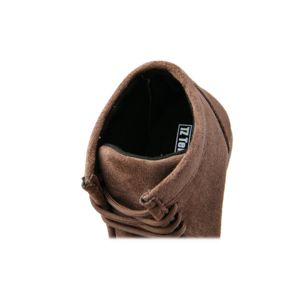 lady's boots textiles brown 0162323
