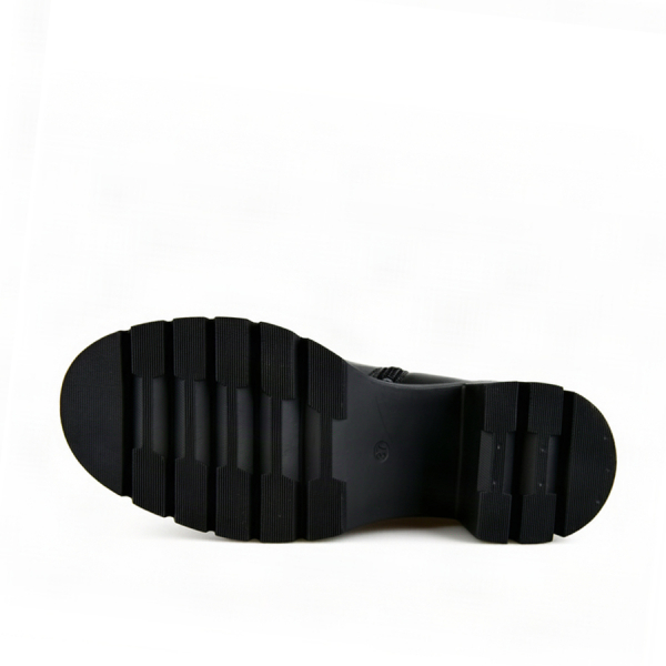 botine damă piele ecologică verde 0162908