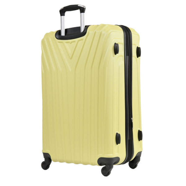 big suitcase ABS plastic green 0163665