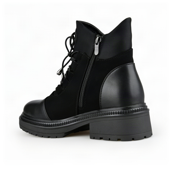 lady's boots textile/eco leather black 0162510