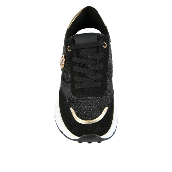 adidași damă piele ecologică/textil negru 0163583