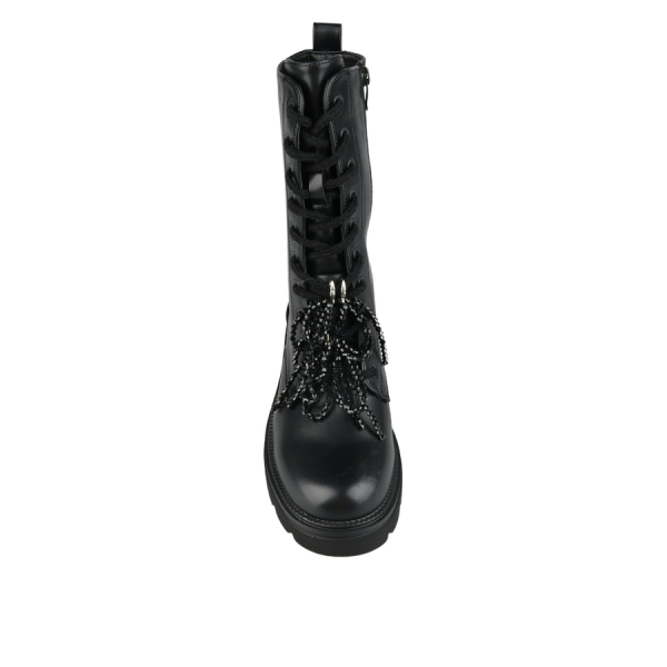 lady's boots synthetic leather black 0162515