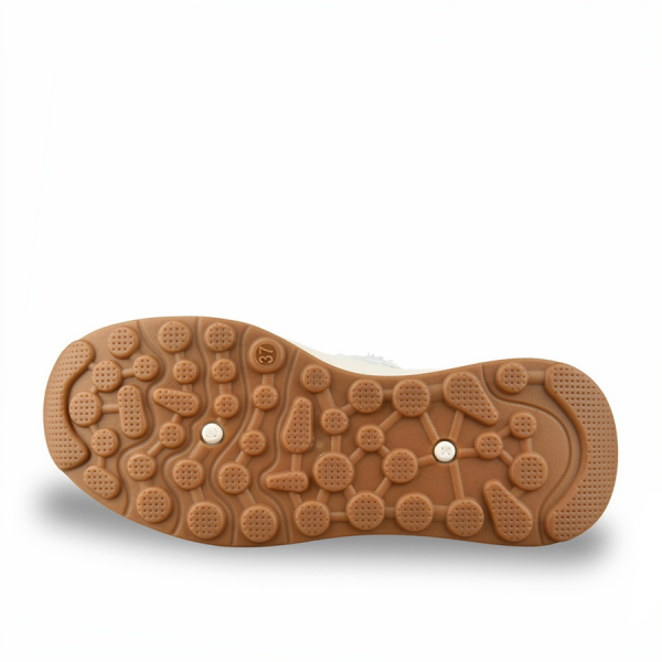lady's boots textile/eco leather white 0162311