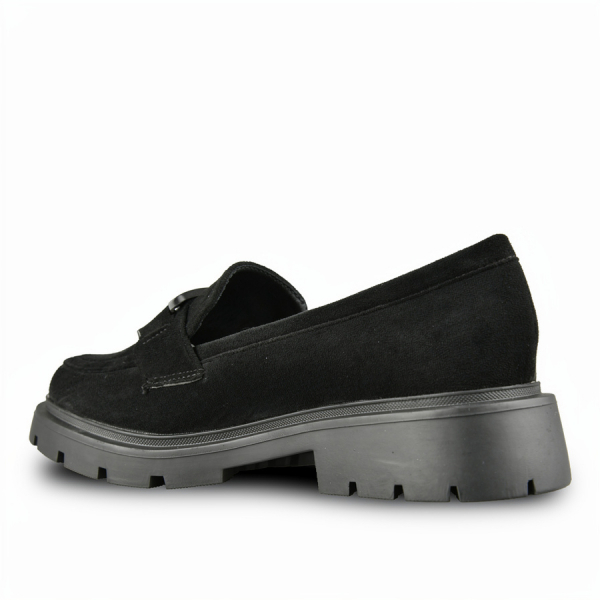 lady's shoes textiles black 0160500