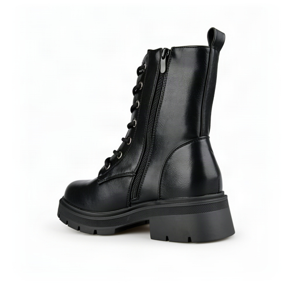 lady's boots synthetic leather black 0162420