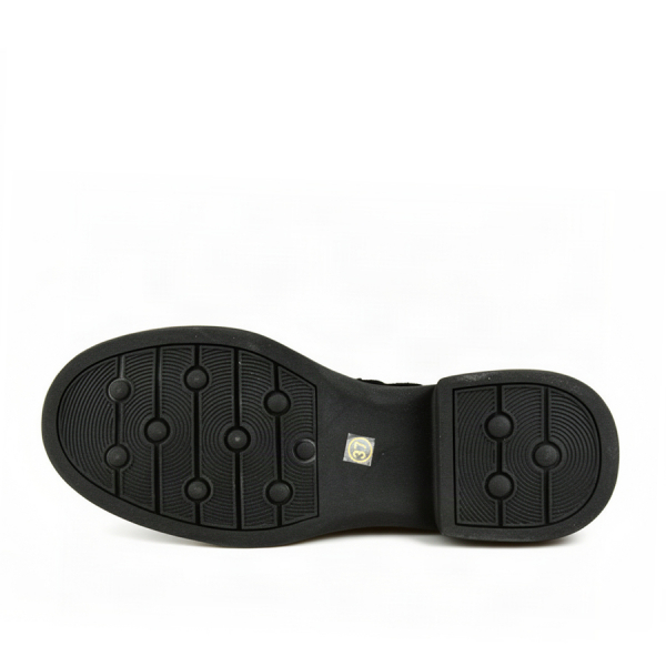 lady's boots genuin leather black 0162656