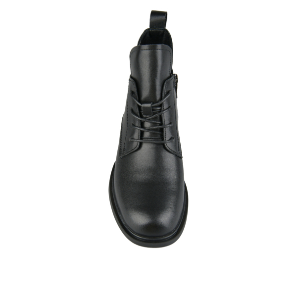 lady's boots genuin leather black 0162654